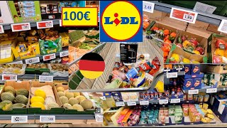 🇩🇪 100€ Grocery Shopping at Lidl in Germany turn ENGLISH SUBTITLES ON [upl. by Alyss]