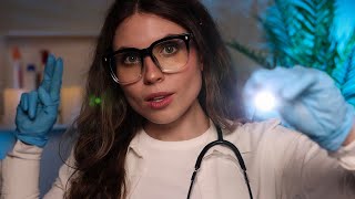 ASMR The Ultimate Cranial Nerve Exam Detailed Medical RoleplayEye ExamHearing TestSmellReflexes [upl. by Ahsaf440]