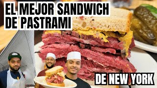 El Mejor Sandwich de Pastrami de New York [upl. by Corso]