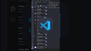 Make Your Code Look Beautiful with Prettier in VS Code coding programming vscode [upl. by Yle]