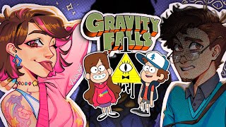 Redesigning Gravity Falls Characters 👁️ ♢【 Speedpaint amp Commentary 】♢ [upl. by Hertzog]