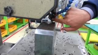 solar cell cuttingpolysilicon ingok cutting 태양전지 잉곳절단폴리실리콘절단 [upl. by Neerroc]