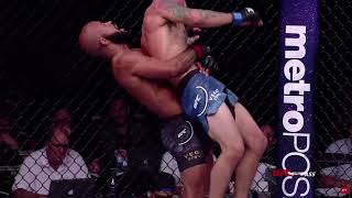 Demetrious Johnson Suplex to Armbar  Slow motion HD [upl. by Kaiser351]