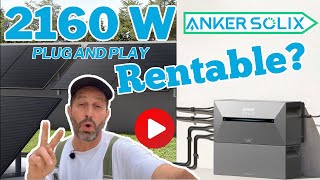 Kit Plug and Play  Rentable  Test complet Anker Solix Solarbank 2 Pro 1600 [upl. by Rabah]