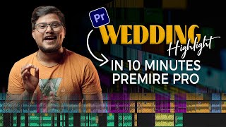 Ai Wedding Highlights in 10 Minutes  Premiere Pro Tips amp Tutorial 2023 [upl. by Ahl]