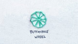 How to make a Buttonhole Wheel [upl. by Bunni]