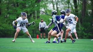 Nobles vs BBampN Lacrosse Highlights 2024 [upl. by Annirak63]