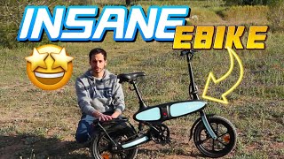 Unfolding Adventure DYU C2 16Inch Full Folding Electric Bike Complete Review [upl. by Nanon]