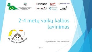 24 metų vaikų kalbos lavinimas [upl. by Iruyas]