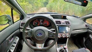 2017 Subaru WRX STI LiftedRally Suspension  POV Driving Impressions [upl. by Antonietta]