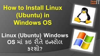 28 How to install Linux Ubuntu in Windows PC [upl. by Atlante]