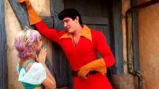 Gaston at Disney World 7514 quotThe words youre looking for are wow followed by thank youquot [upl. by Rasla279]