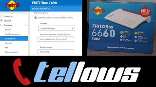 Fritzbox mit tellows Anrufschutz CardDAV  Erfahrungsbericht [upl. by Aciretehs15]