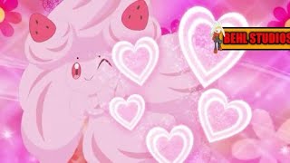 Milcery And Alcremies Cute Moments  Pokemon Journeys Episode 82 [upl. by Cullan]