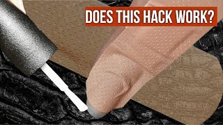 Can You Use BandAid As A French Tip Guide ∣∣ Does This Nail Hack Work 4 [upl. by Klingel]