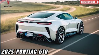 NEW 2025 Pontiac GTO Finally Reveal  FIRST LOOK [upl. by Sokim]