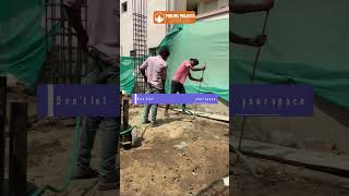 Anti Termite Treatment process in new construction home termitetreatment pestcontrol hindi [upl. by Lessur]