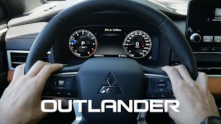 2022 Mitsubishi Outlander Steering Wheel and Cluster [upl. by Ihel703]