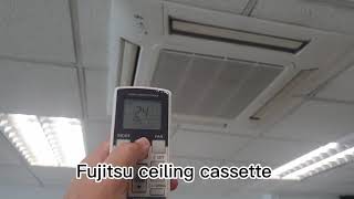 Fujitsu inverter  aircon not working  wireless remote control [upl. by Novikoff]