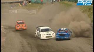 European Rallycross big crash at Buxtehude 2009 [upl. by Oliva91]