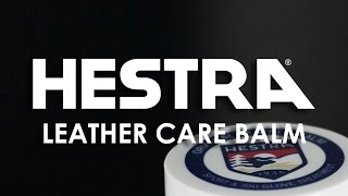 How To Use Hestra Care Balm for Leather Ski Glove and Mittens Overview [upl. by Eerased]