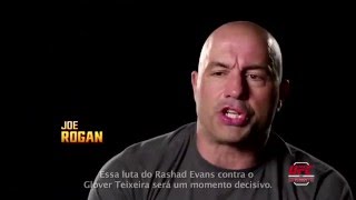 UFC Tampa Joe Rogan analisa Glover Teixeira x Rashad Evans [upl. by Araic]