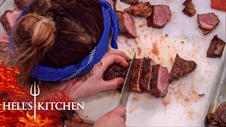 Chef Cuts More Than Beef as Paulie Runs In and Out  Hells Kitchen [upl. by Hands172]