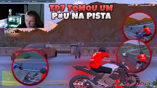 TRETA E TROCAÇÃO CONTRA TD7  TURQUIA CAIU PRA PISTA PRA COBRA BkinhoYT HYPE RP GTA RP [upl. by Lody]