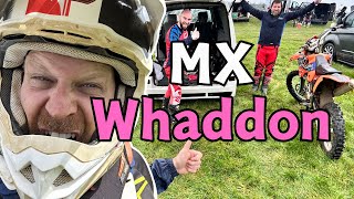 Whaddon Motocross Track Wet Conditions 2023 [upl. by Naujaj]