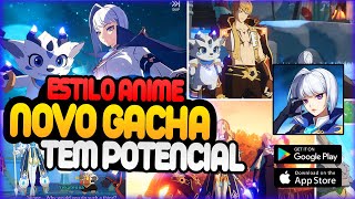 NOVO JOGO GACHA LANÇANDO HOJE ARGENT TWILIGHT  PRIMEIRAS IMPRESSÕES [upl. by Nahsaj899]