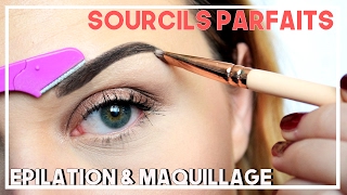 RASAGE ET MAQUILLAGE DU SOURCIL  Epilation amp Make up pour des sourcils Parfait [upl. by Satterlee426]