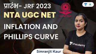 Inflation and Phillips Curve  Macroeconomics  NTA UGC NET  Simranjit Kaur [upl. by Notniuqal]