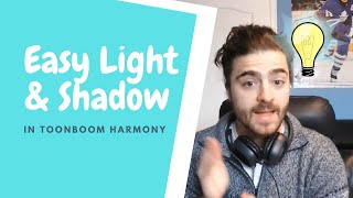 An Easy way to Light Your Characters in Toonboom Harmony Offset Lighting [upl. by Sivet]