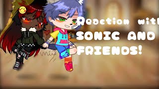 reaction with sonic and friends  sonadow  ships  reaction  love youuu guyss  smileygamer [upl. by Buzz731]