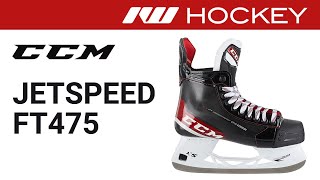 CCM JetSpeed FT475 Skate Review [upl. by Casilde590]