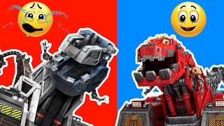 Dinozor Makineler Renklendirme Oyunu Dinozor Makineler Boyama Renkleri Öğrenelim Dinotrux Colloring [upl. by Uehttam664]