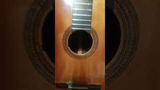 Unbranded Unstrung Vintage Classical Guitar [upl. by Salomie866]