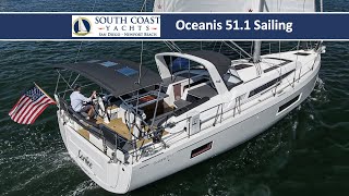 SOLD  Beneteau Oceanis 511 Sailing Footage in San Diego [upl. by Aiki]