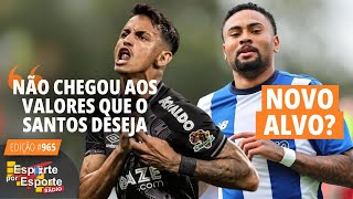 SANTOS E PATATI TEM NEGOCIAÃ‡ÃƒO TRAVADA  NOVO ATACANTE NO RADAR  LIVE [upl. by Dao]