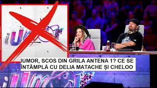 IUMOR SCOS DIN GRILA ANTENA 1 CE SE ÎNTÂMPLĂ CU DELIA MATACHE ȘI CHELOO [upl. by Darbie687]