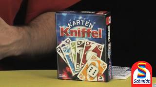 KARTEN KNIFFEL® │ Schmidt Spiele Erklärvideo [upl. by Ponzo349]