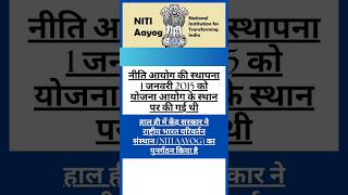 niti aayog 2024 upsccurrent affairs currentaffairs upsc shorts yoytubeshorts [upl. by Garceau34]