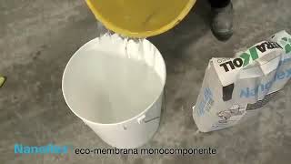 Kerakoll Aquastop Nanoflex video aplicare [upl. by Festa]