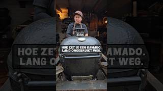 Hoe zet je een kamado bbq lang ongebruikt weg  kamado onderhoud [upl. by Lance]