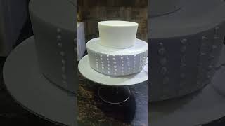 double flour cake design cakedecorationathome cakemaking trending youtubeindia sortfeed [upl. by Ynttirb452]