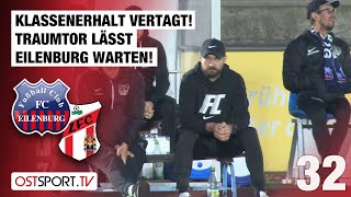 Klassenerhalt vertagt Traumtor lässt FCE warten Eilenburg  Meuselwitz  Regionalliga Nordost [upl. by Maiah]