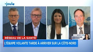 La FIQ bloque les équipes volantes Christian Dubé «d’accord» avec Gaétan Barrette  La Joute [upl. by Anawd]