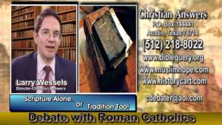 DEBATE CHRISTIANS VS PAPISTS  BIBLE ONLY OR BIBLE PLUS ROMAN TRADITIONS amp DECREES AS TIME GOES ON [upl. by Anauqed17]