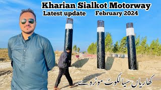 Kharian To Sialkot Motorway Latest Update February 2024  Rehman Arshad Vlogs [upl. by Karlin]