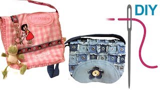 Tasche nähen für Anfänger – DIY Kindergartentasche quotLottaquot [upl. by Ayortal]